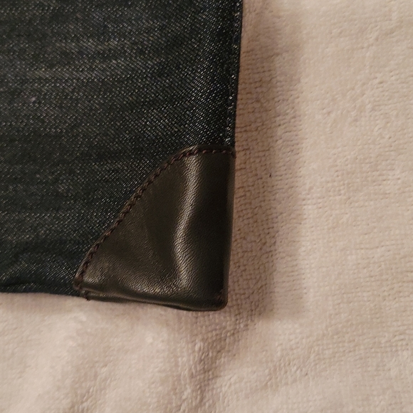 Dark Denim Fendi Flat Adjustable Strap Shoulder Bag - Picture 4 of 14